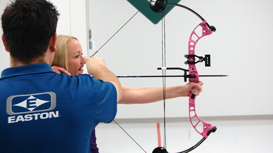 The archery range.