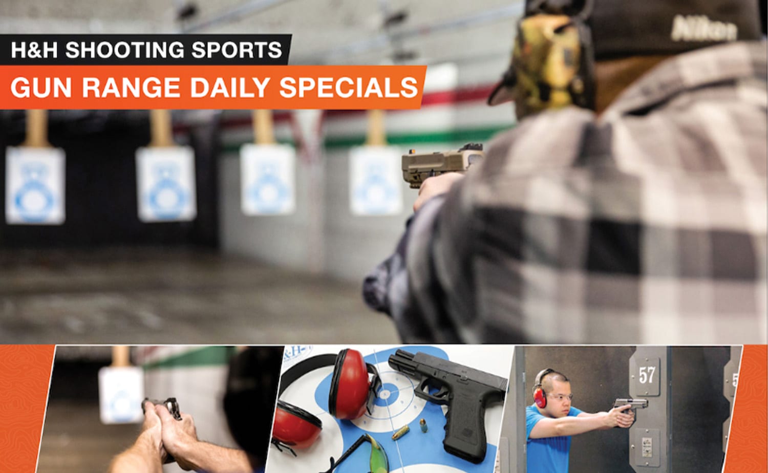 Gun Range Daily at H&H Shooting Sports in Oklahoma City, OK