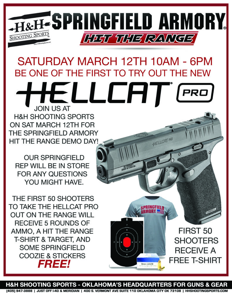 Springfield Hellcat Pro Event Flyer
