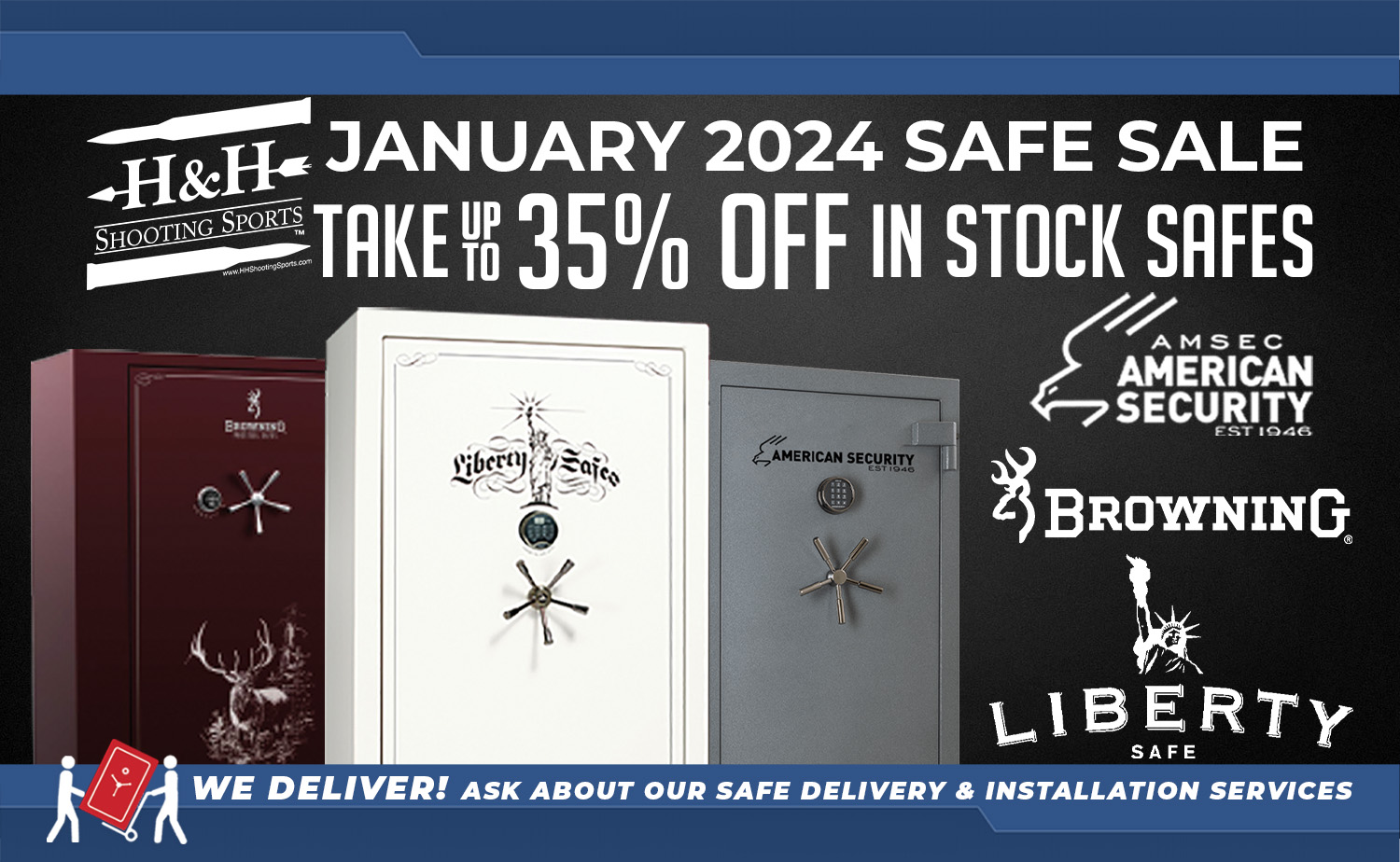 Safe January deal for H&H Shooting Goods Headline in OK