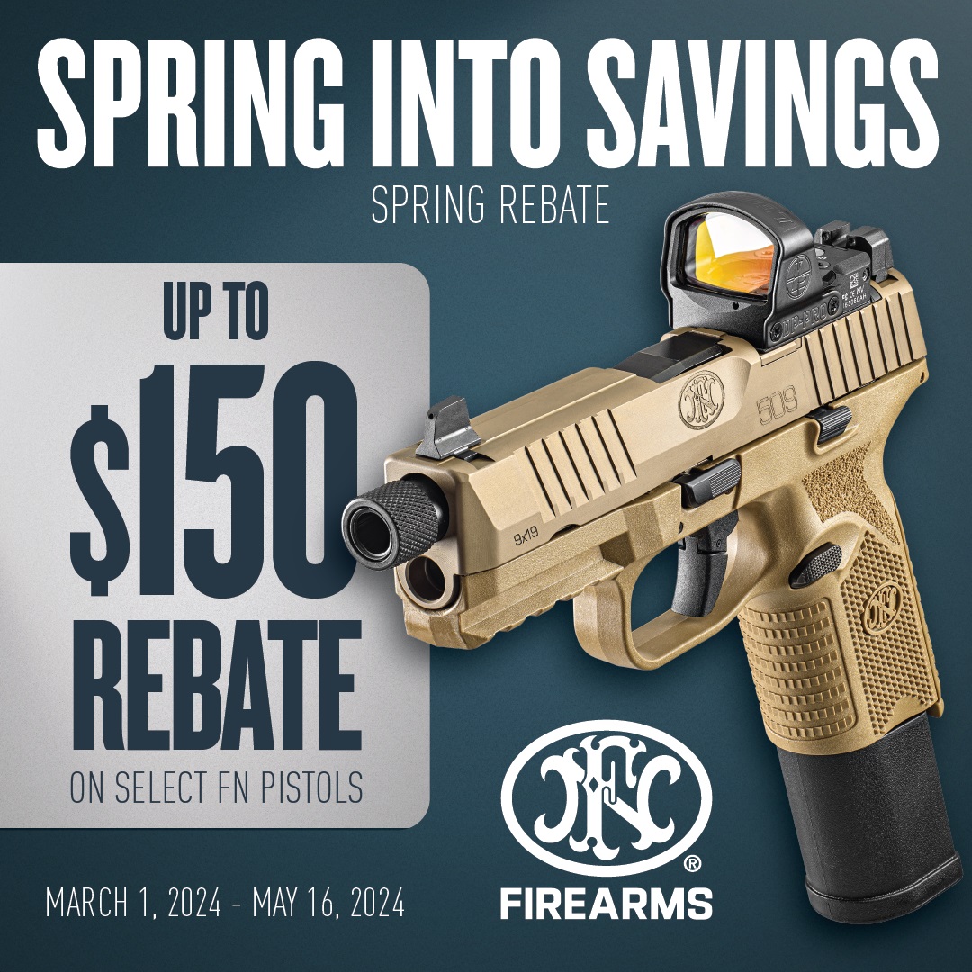 FN Pistol saving sale at H&H Shooting Sports in Oklahoma